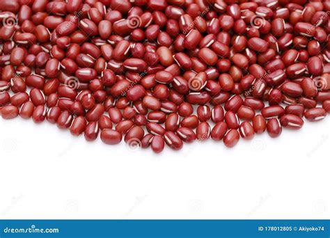 Close Up Of Azuki Red Beans Stock Image Image Of Food East 178012805