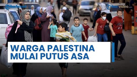 Imbas Israel Gandakan Pertempuran Di Perkotaan Gaza Warga Palestina