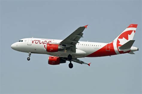 Air Canada Rouge Fleet Airbus A319-100 Details and Pictures