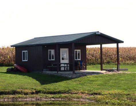 Lakefront Fishing Cabin By Greiner Buildings Greinerbuildings