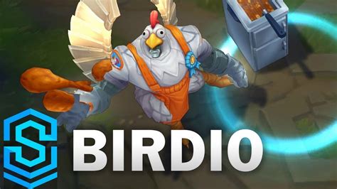 Birdio Bird Chicken Galio Skin Spotlight Pre Release League Of