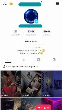 CONTA TIKTOK 33K SEGUIDORES ENGAJADA Redes Sociais GGMAX