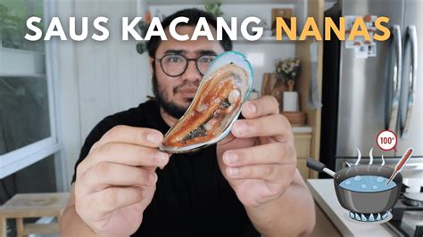 Resep Saus Kacang Nanas Untuk Cocolan Kerang Rebus Youtube