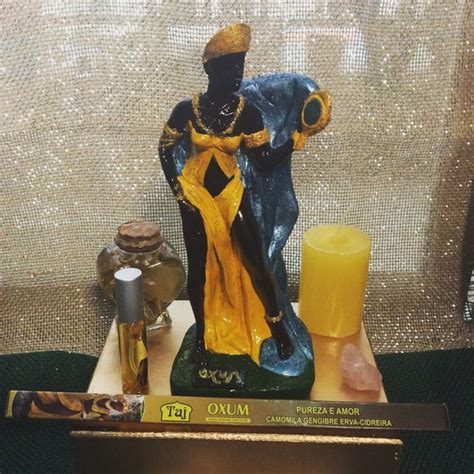 Kit Altar Mae Oxum Orixa 2021 Altar Umbanda Prosperidade Elo7