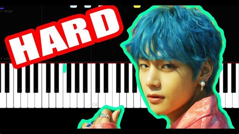 Bts 방탄소년단 작은 것들을 위한 시 Boy With Luv Hard Piano Tutorial By Vn Youtube