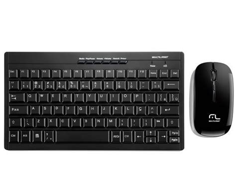 Kit Teclado E Mouse Multi Sem Fio 2 4 Ghz Standard USB TC184 Pichau