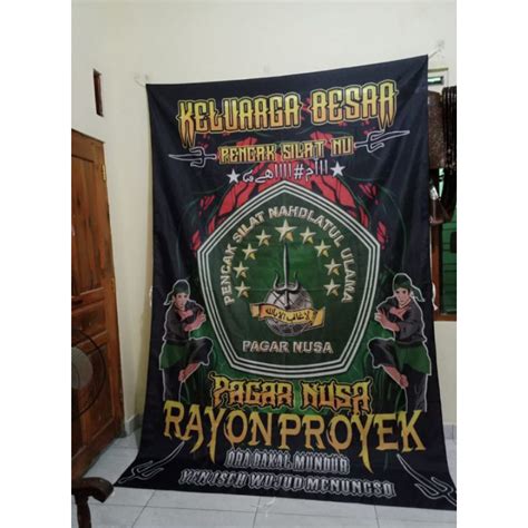 Jual Bendera Full Printing Pagar Nusa Shopee Indonesia