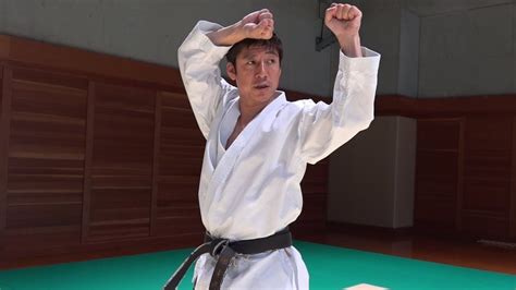 【karate】how To Use Heian Nidan In A Fight Tatsuya Naka Jka Youtube