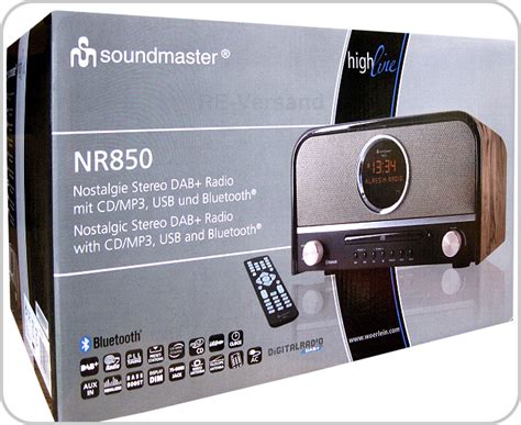 Soundmaster Nr Stereoanlage Re Versand De Reznikov Elektronik De