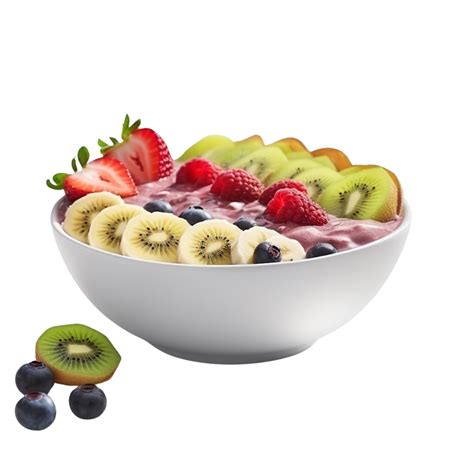 Ai Generated Smoothie Bowl Clip Art 40209900 Png