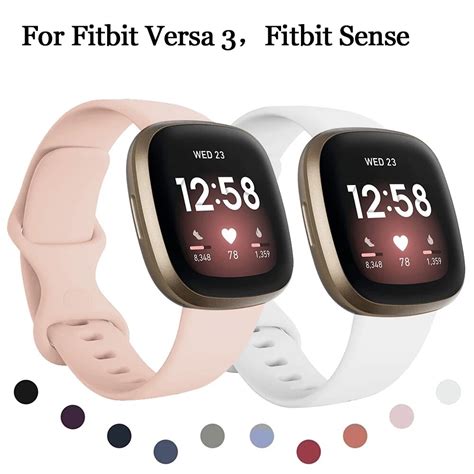 Correa De Silicona Para Reloj Inteligente Fitbit Versa 3 Pulsera