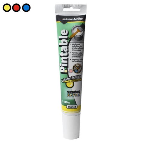 Sellador Acrilico Suprabond Pintable Blanco Distribuidora Pop