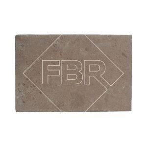 1624 Mocha Noce Tumbled Travertine Double Bullnose Coping 3cm FBR