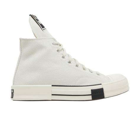 Converse Rick Owens X Drkshdw Drkstar Chuck 70 High Egret 172346c Solesense