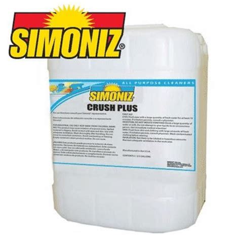 Simoniz C0669005 Crush Plus Cleaner For Tires And More 5 Gallon