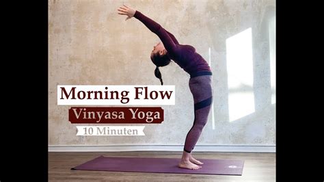 Morning Yoga Flow Aktiver Flow Mittelstufe 10 Minuten Workout