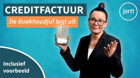 Creditfactuur Maken Hoe Werkt Het Cursus Boekhouden Door De