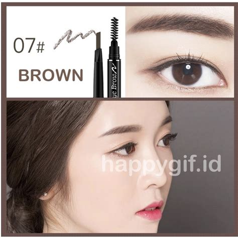 Jual Lameila Eyebrow Pensil Alis Mata In Double Head Warna La