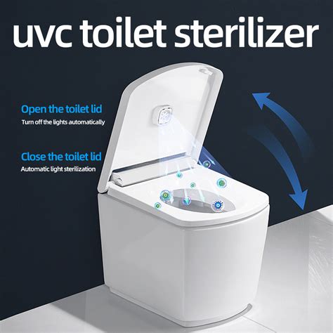 Portable UVC Germicidal Ultraviolet UV Light Sterilizer Lamp For Toilet