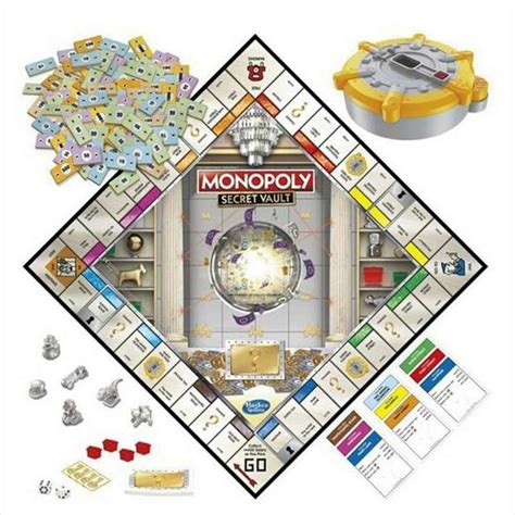 Jual Hasbro Board Game F Monopoly Secret Vault Permainan Papan Di