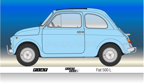 Coloured Fiat Stock Illustrations 8 Coloured Fiat Stock Illustrations