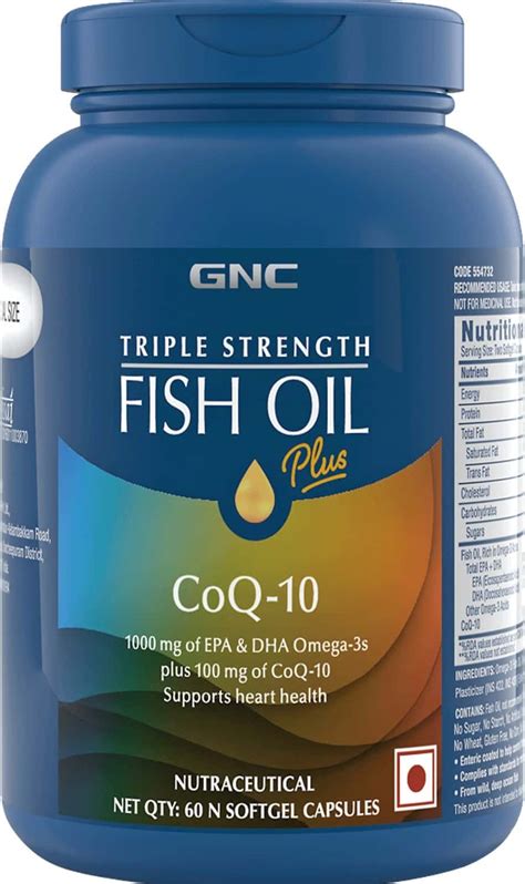 Buy Gnc Fish Body Oil For Men Women Mg Omega S With Epa Dha