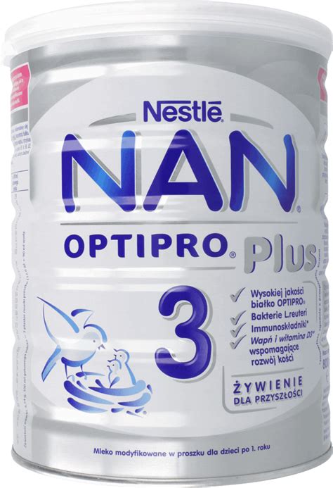 Nestle Nan Optipro Plus 3 Mleko Modyfikowane W Proszku Dla Dzieci Po