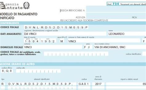 Codice Tributo 1600 Guida Al Pagamento Del Contributo Unificato