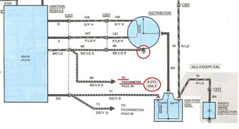 1992 Ford 460 Distributor Wiring Diagram Wiring Scan