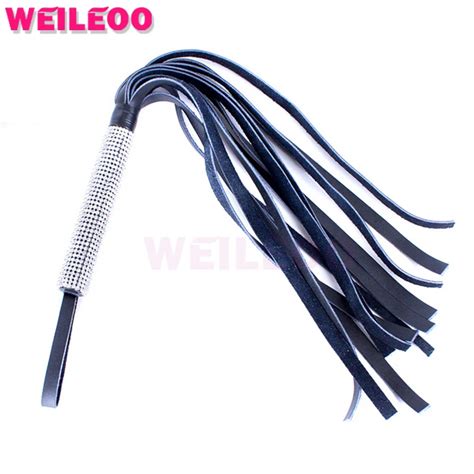 Jewel Whip Flogger Spanking Paddle Chicote Adult Sex Toys Bdsm Bondage Set Fetish Slave Bdsm Sex