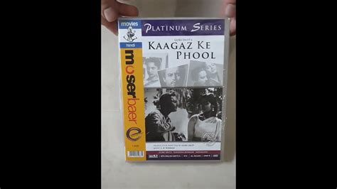 Kaagaz Ke Phool Movie Dvd Guru Dutt Waheeda Rehman Youtube