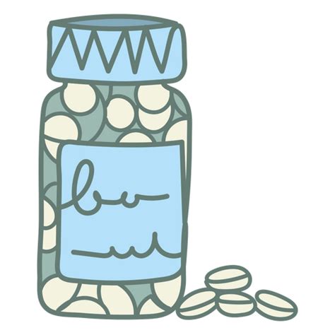 Medicine Pill Bottle Icon Png Svg Design For T Shirts