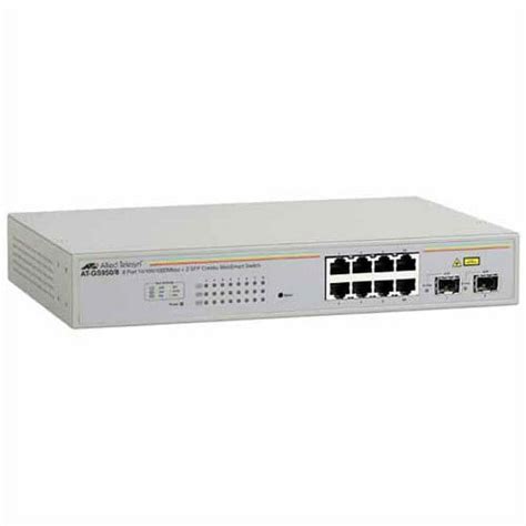 Allied Telesis Websmart At Gs Port Gigabit Switch Walmart