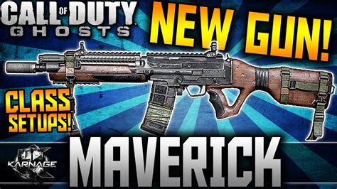 Cod Ghosts Maverick Dlc Gun Best Class Setup Cod Ghosts Best