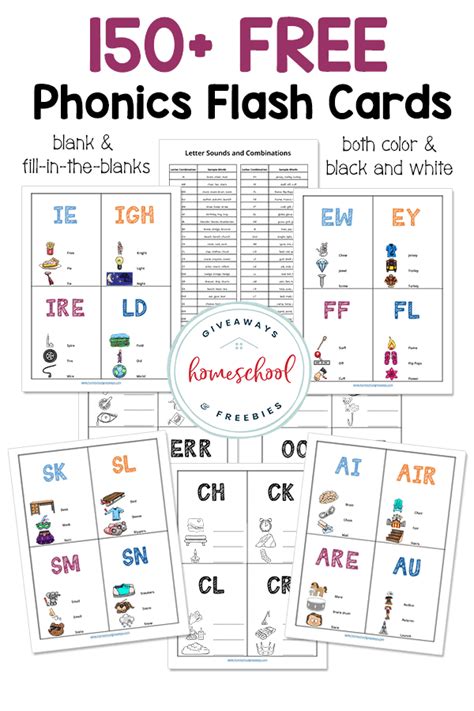 Free Printable Flashcards With Pictures Consonant Blends Off