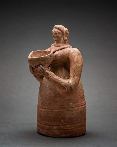 Indus Valley Terracotta Figurine Of A Standing Woman 2800 Bce 2000