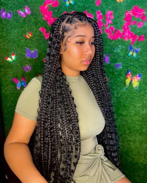 20 Trending Knotless Braids Styles For 2024 Every Size With Pictures Braid Hairstyles