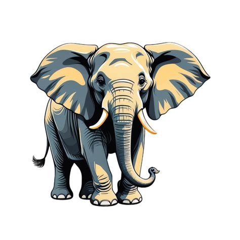 elephant hand drawn illustration 44300199 PNG