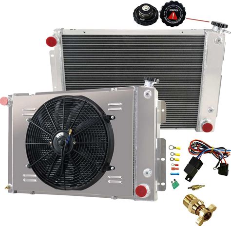 Amazon Colquee Cc Row Full Aluminum Radiator Shroud Fan