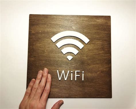 Табличка Вай Фай Wi Fi 25 см дерево, цена 650 грн — Prom.ua (ID#1623658759)