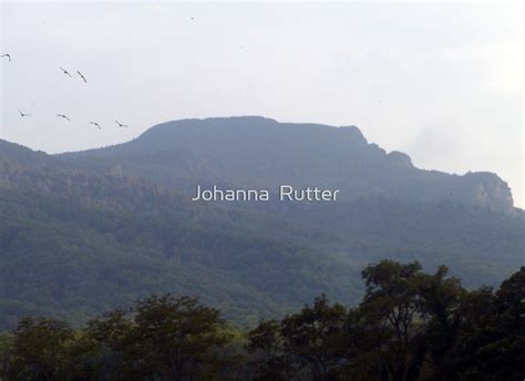 "Grandfather Mountain Face, Nc" by Johanna Rutter | Redbubble