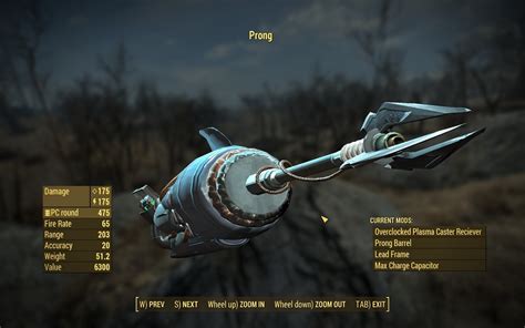 The P 113 A Highly Moddable Heavy Plasma Caster At Fallout 4 Nexus