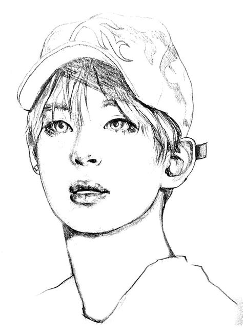 Dibujos Para Imprimir Y Colorear De Bts Bangtan Sonyeondan 8