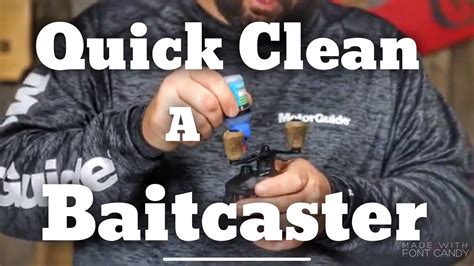 Flukemaster Cleaning A Baitcaster The Fast Method Angler Hq