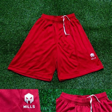 Jual CELANA BOLA INDONESIA HOME MERAH 2022 2023 GRADE ORI TOP QUALITY