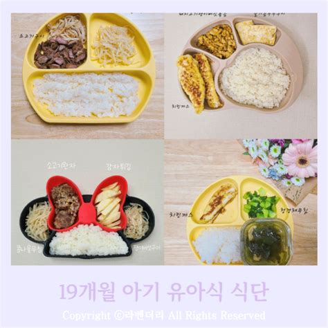 19개월 아기 반찬 돌아기 유아식 식단 모음 네이버 블로그