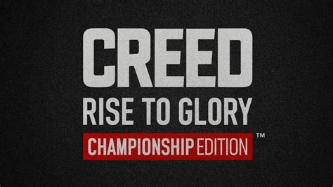 Creed Rise To Glory Championship Edition Career 5 Street