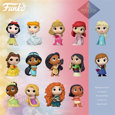 Princesas Disney Ultimate Mystery Minis Mini Figuras Funko Blind Box