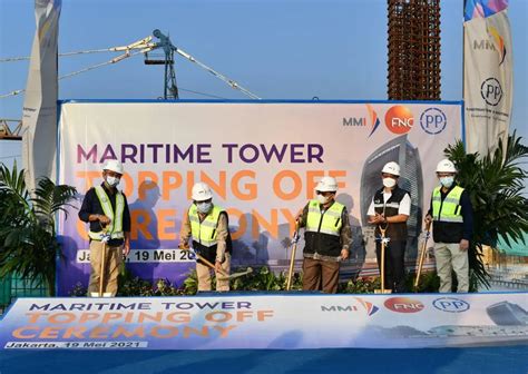 Topping Off Ceremony Maritime Tower