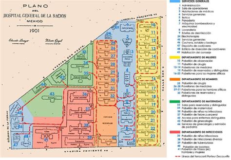 Proyecto del Hospital General de México de 1901 | Download Scientific ...